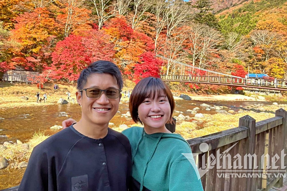 Cặp đôi Việt xuyên đêm chờ cắm trại chân núi Phú Sĩ, 'nghiện' ngủ trại giữa trời âm độ C