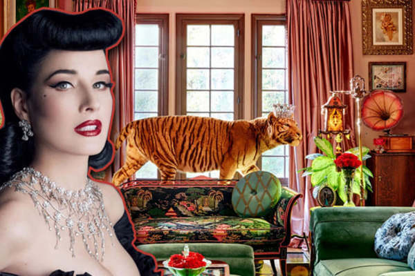 Thăm nhà cổ tích của vũ nữ thoát y nổi tiếng nhất thế giới Dita Von Teese