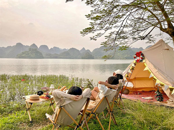 Camping becomes top choice for escaping the city and living with nature