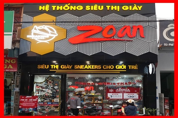 Zoan - ‘thiên đường’ giày sneaker cho giới trẻ Thanh Hóa