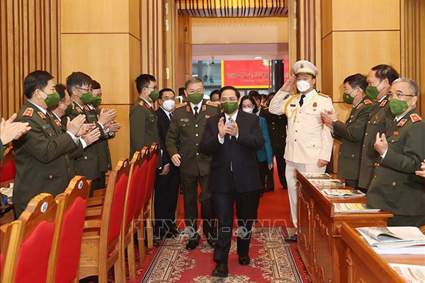 Thủ tướng Phạm Minh Chính dự Hội nghị Công an toàn quốc lần thứ 77