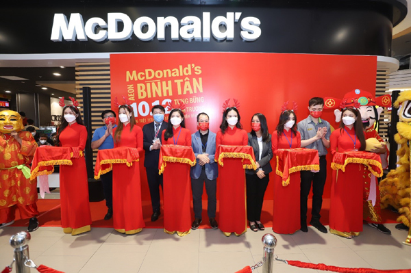 McDonald’s Việt Nam tiếp tục vào Top 10 sản phẩm dịch vụ Tin Dùng 2021