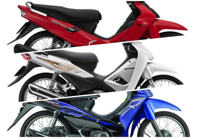 Xe máy giá rẻ: chọn Yamaha Sirius, Honda Wave Alpha hay SYM Elegant?