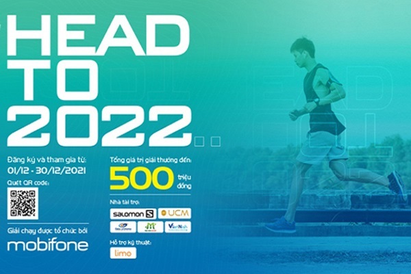 Nhiều giải thưởng hấp dẫn ở giải chạy online ‘Head to 2022’