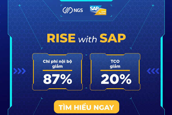 RISE With SAP - giải pháp chuyển đổi số hỗ trợ DN phục hồi sau đại dịch