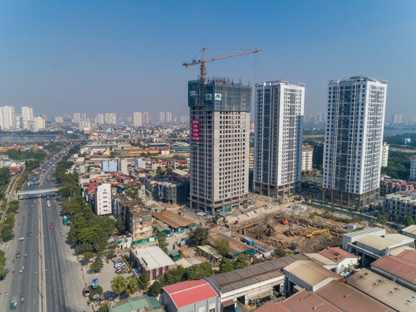 Dự án Rose Town sắp bàn giao toà căn hộ DV03