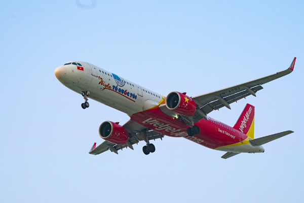 Vietjet tăng mạnh tần suất bay nội địa dịp Tết Nguyên đán