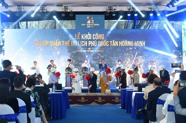 Tân Hoàng Minh khởi công siêu dự án tỷ đô tại Phú Quốc