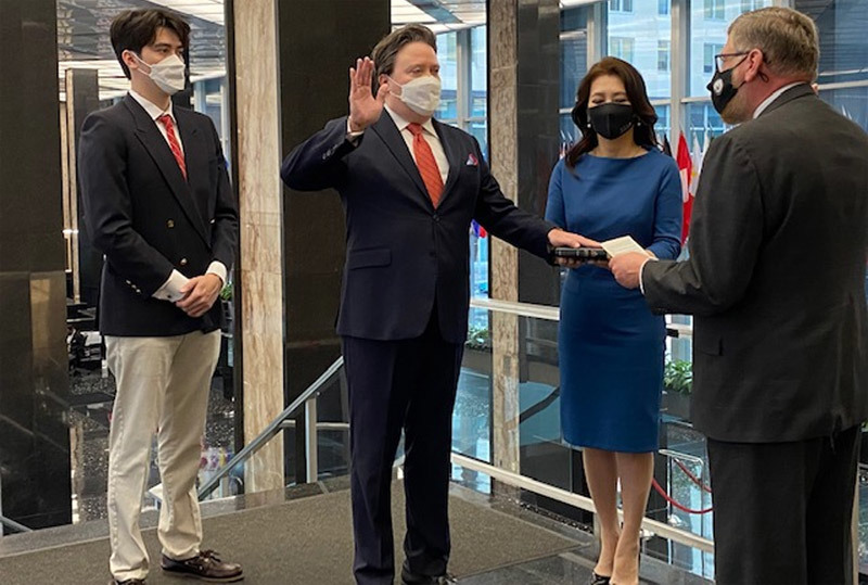 New US Ambassador to Vietnam sworn in