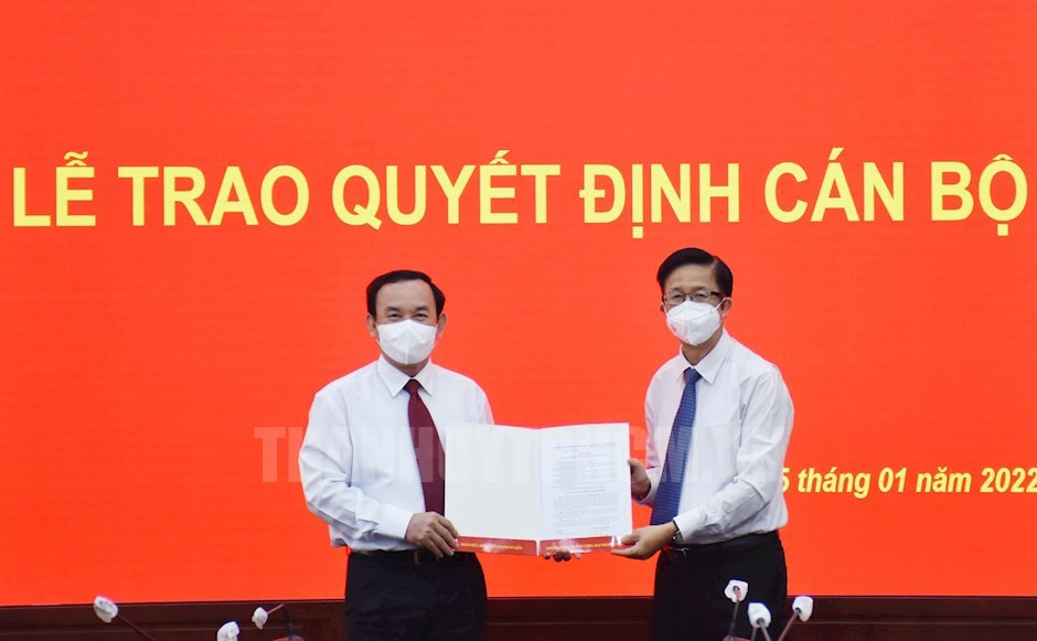 Ông Phạm Đức Hải lần thứ 3 được bổ nhiệm làm Phó ban Tuyên giáo Thành ủy TP.HCM