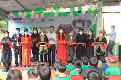 Vinalink Group tài trợ xây bếp ăn trường mầm non cho thôn nghèo ở Lạng Sơn
