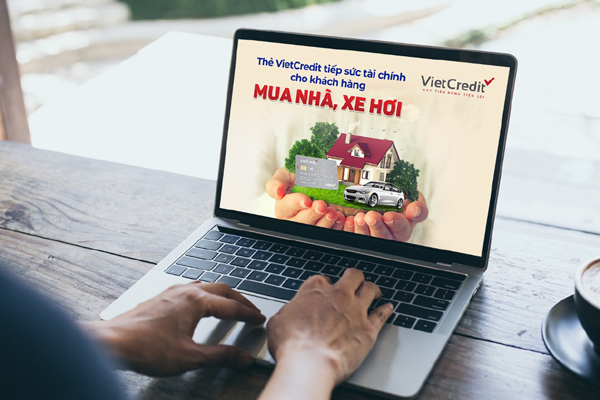 Thẻ VietCredit ‘tiếp sức’ tài chính cho khách hàng mua nhà, xe hơi