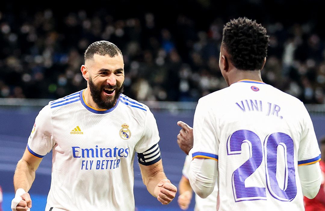 'Song sát' Benzema - Vinicius giúp Real hủy diệt Bầy dơi