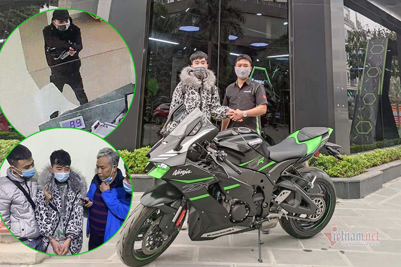 Thanh niên cướp ngân hàng đã có sử dụng súng và lái chiếc Kawasaki Ninja ZX-10R để tẩu thoát. Nếu bạn đang tìm hiểu về vụ án này hoặc đơn giản chỉ là tìm kiếm hình ảnh của chiếc xe, đây là chỗ bạn cần ghé qua. Việc sử dụng xe môtô để cướp ngân hàng có thể nguy hiểm, nhưng chiếc Kawasaki Ninja ZX-10R thật sự là một tác phẩm nghệ thuật.