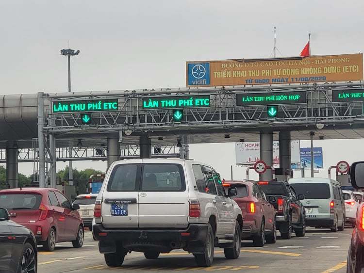 Bộ GTVT đồng ý chỉ thu phí tự động không dừng trên cao tốc Hà Nội - Hải Phòng