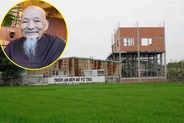 'Tịnh thất Bồng Lai' bị lập biên bản vì xây dựng trái phép