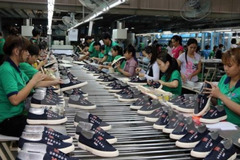 Xuất khẩu da giày tăng trưởng mạnh