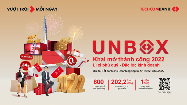 Techcombank dành nhiều ưu đãi cho khách hàng doanh nghiệp dịp năm mới