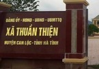 Kỷ luật cảnh cáo, giáng chức bí thư và chủ tịch xã ở Hà Tĩnh