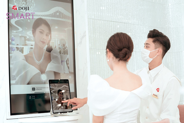 Ứng dụng công nghệ thông minh, DOJI Smart nâng cao trải nghiệm khách hàng