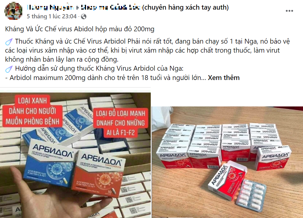 Điều nên biết về các loại thuốc điều trị Covid-19 được quảng cáo rầm rộ hiện nay