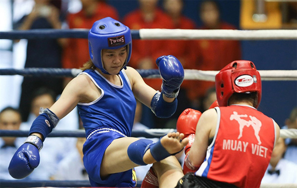 Thai Nguyen native adds Muay Thai World Championship gold to her collection