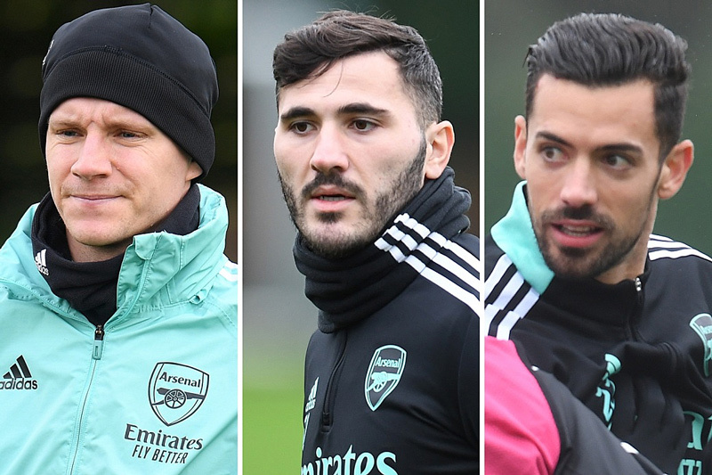 Arsenal tống tiễn 3 'ông kễnh' ngay kì chuyển nhượng mùa đông