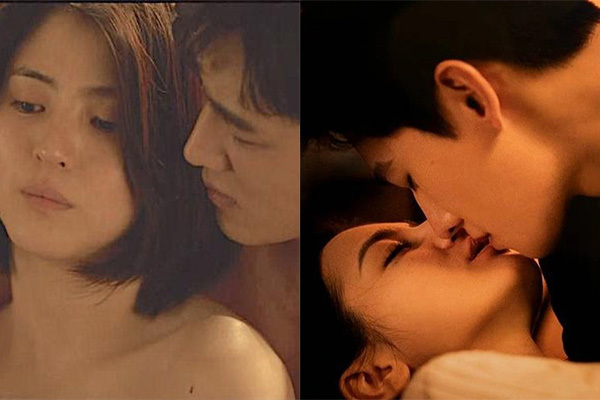 Cảnh 'nóng' khiến khán giả đỏ mặt phim Hàn, Trung Quốc năm 2021