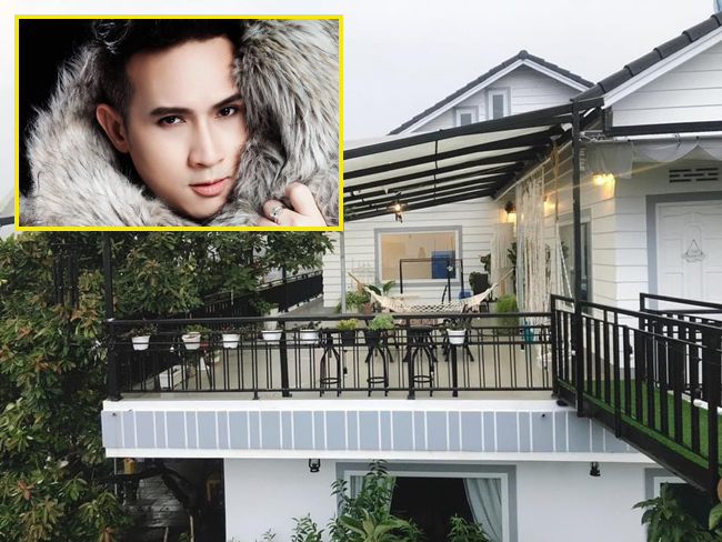 Biệt thự 12 phòng ngủ rộng 1.000 m2 của ca sĩ Nguyên Vũ ở Đà Lạt