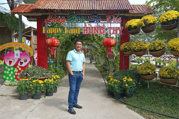 Ông chủ làng du lịch miệt vườn Happy land Hùng Thy tự tin ‘vượt bão’ Covid-19
