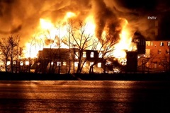 Cháy lớn ở nhà máy hóa chất Mỹ