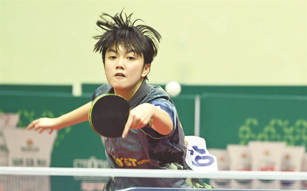 Teen sensation guns for table tennis gold at SEA Games