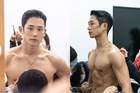 Jung Hae In khoe body 6 múi trong hậu trường 'Snowdrop'