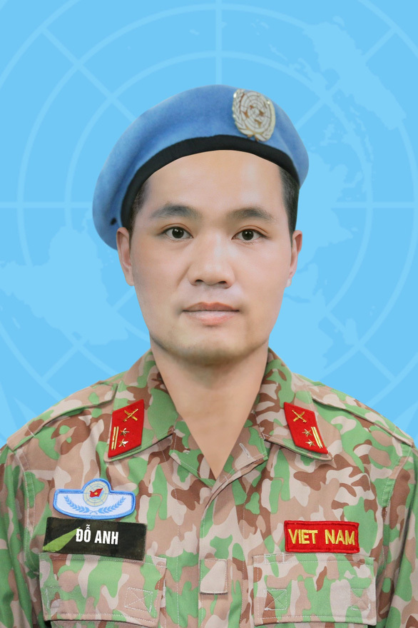 Trung tá Đỗ Anh hy sinh khi làm nhiệm vụ gìn giữ hòa bình Liên Hợp Quốc VietNamNet