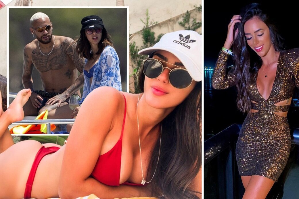 Lộ diện bạn gái mới cực xinh của Neymar