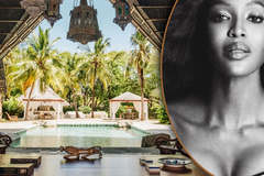 'Báo đen' Naomi Campbell khoe nhà đẹp như resort 5 sao giữa châu Phi