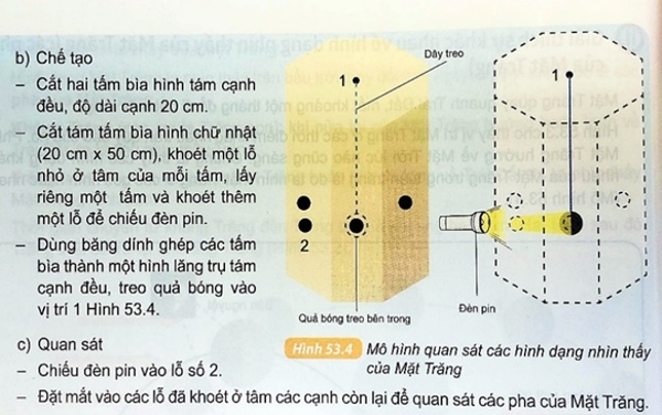 Sách Khoa học Tự nhiên 6 viết sai về Mặt Trăng?