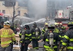 Cháy nổ lớn ở New York, nhiều người thương vong