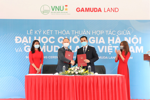 Gamuda Land hợp tác ĐH Quốc gia Hà Nội phát triển đô thị đại học xanh, thông minh