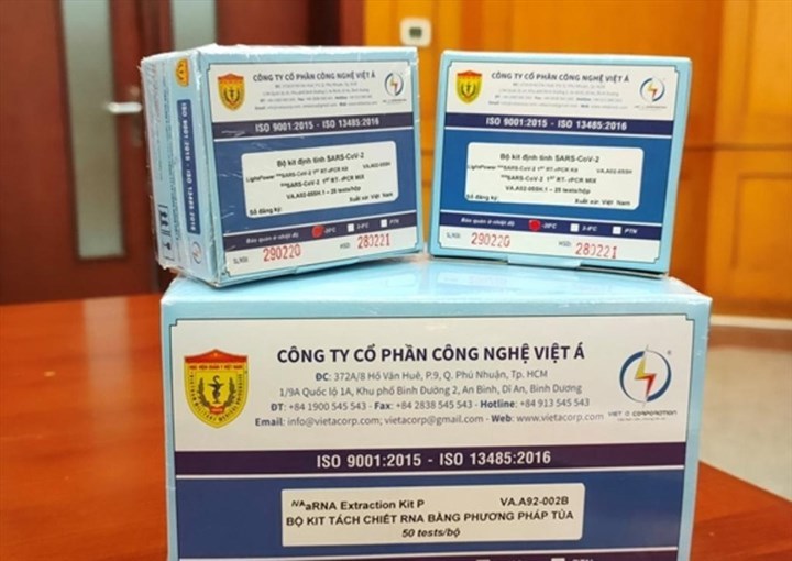 Việt Á nhập 3 triệu kit test Trung Quốc, giá chỉ hơn 20 nghìn đồng