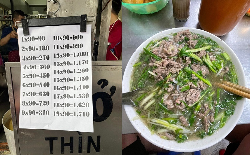 Phở bò 90.000 đồng/bát: Dân mạng phát sốt, ông chủ phản ứng gắt