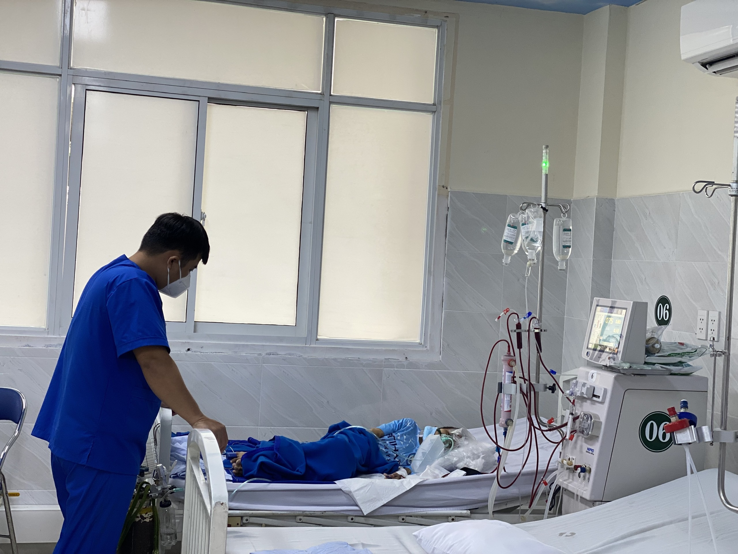 Phòng chạy thận những ngày cuối năm