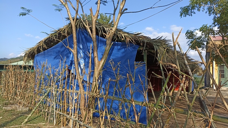 Xã ở Thanh Hóa dựng lều lán cách ly người về quê ăn Tết