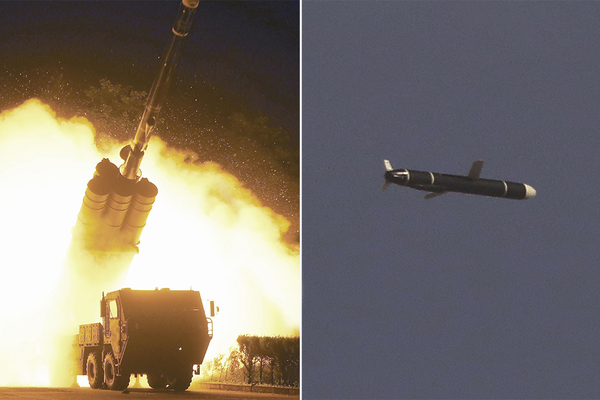 Triều Tiên bị nghi phóng hai tên lửa ra vùng biển gần Hàn Quốc