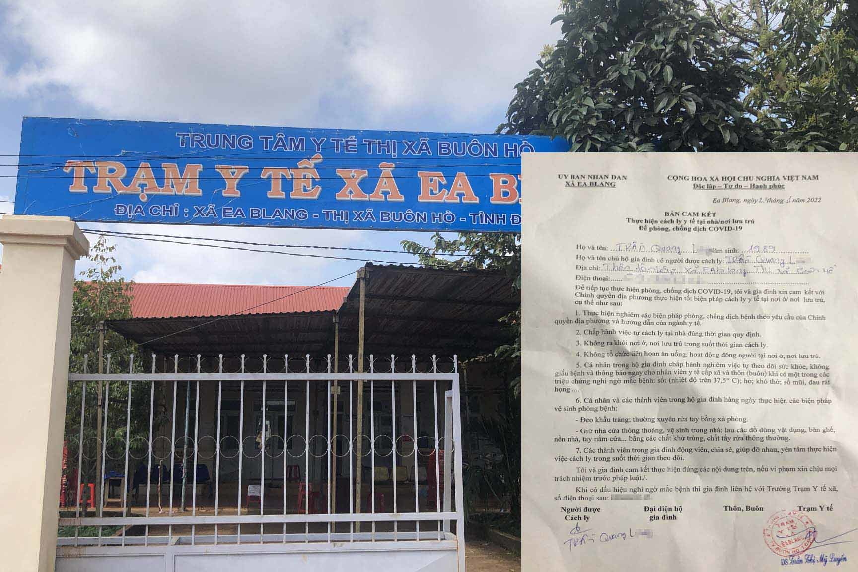 Xã ở Đắk Lắk làm sai khi bắt người tiêm 3 mũi về địa phương phải cách ly