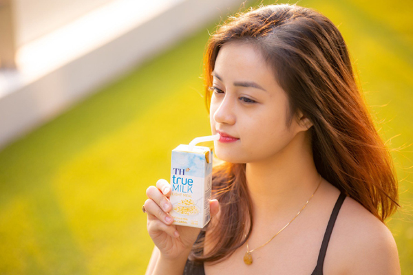 Bữa ăn nhẹ tiện lợi, mới lạ từ TH true Milk