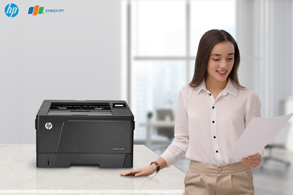 Máy in A3 nhỏ gọn, bảo mật cho doanh nghiệp