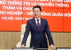 Bộ trưởng Nguyễn Mạnh Hùng thăm và chúc Tết một số đơn vị