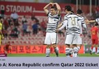 Đả bại Syria, Hàn Quốc đoạt vé dự World Cup 2022