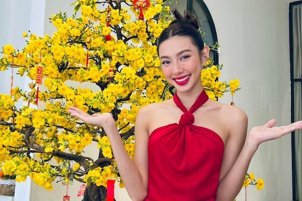 Hoa hậu Thùy Tiên không sợ bị hỏi chuyện tình cảm dịp Tết